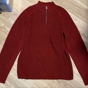 Men Maroon Sweater